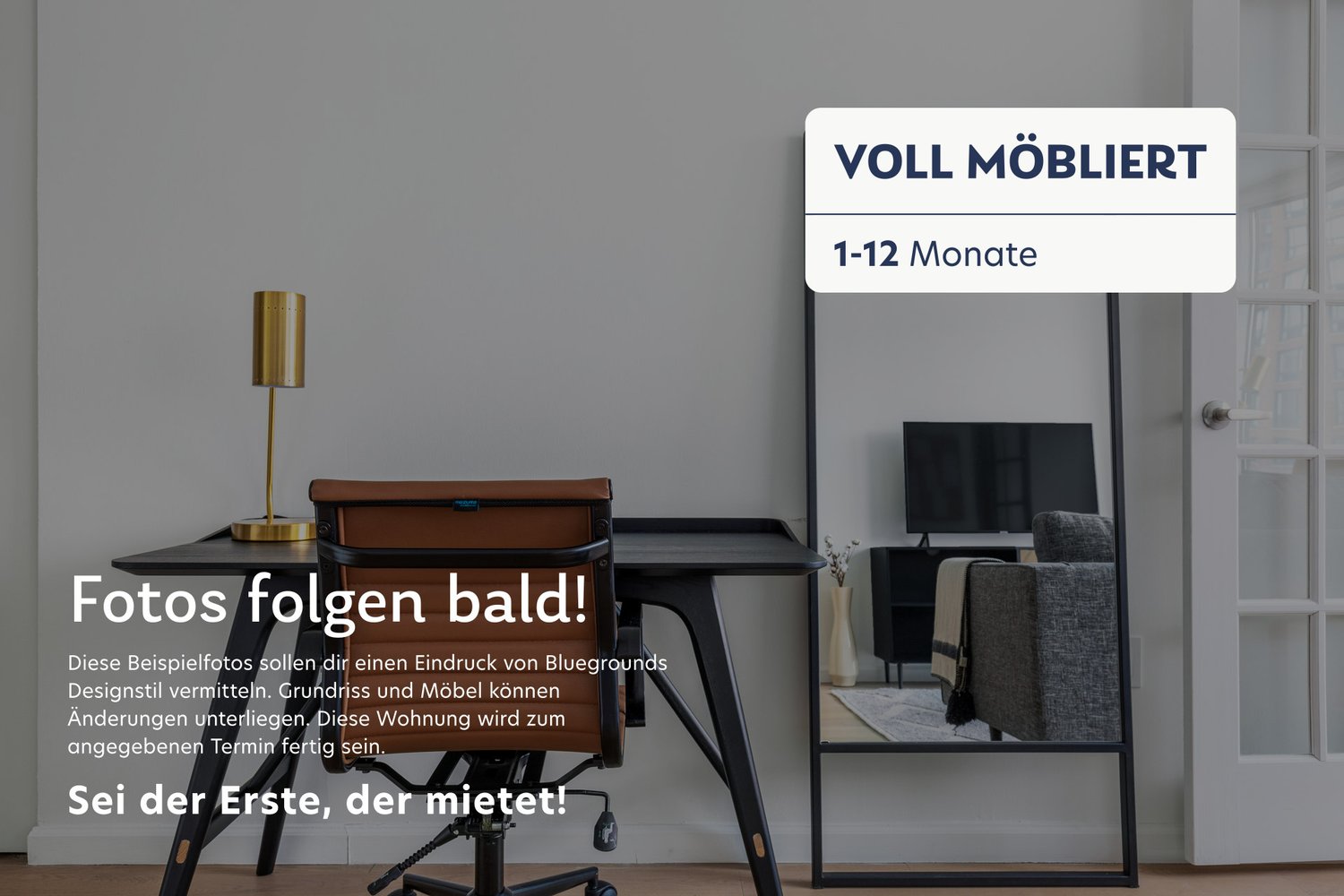 appartamento arredato con 1 ½ locali