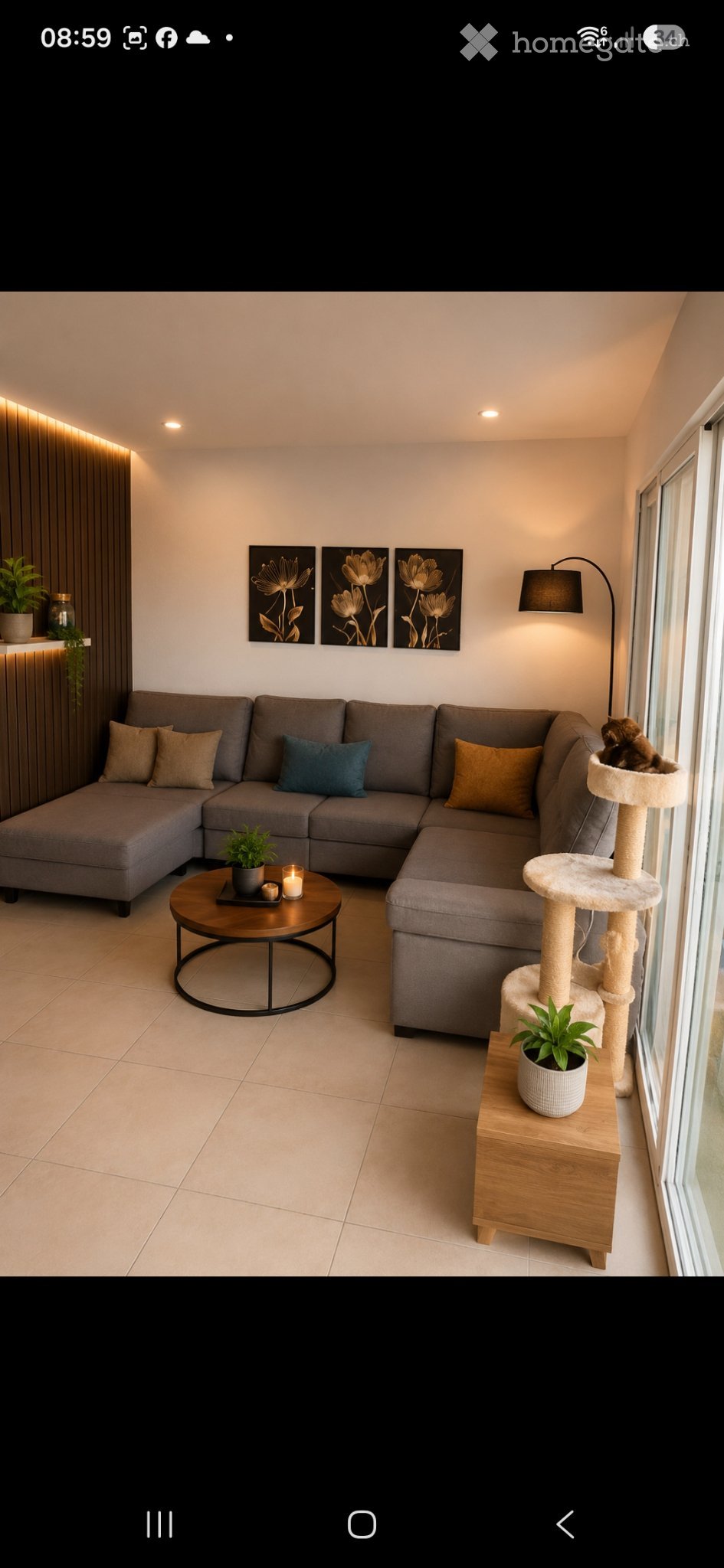 3 rooms apartment