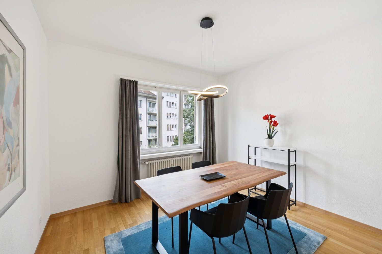 4 rooms furnished flat