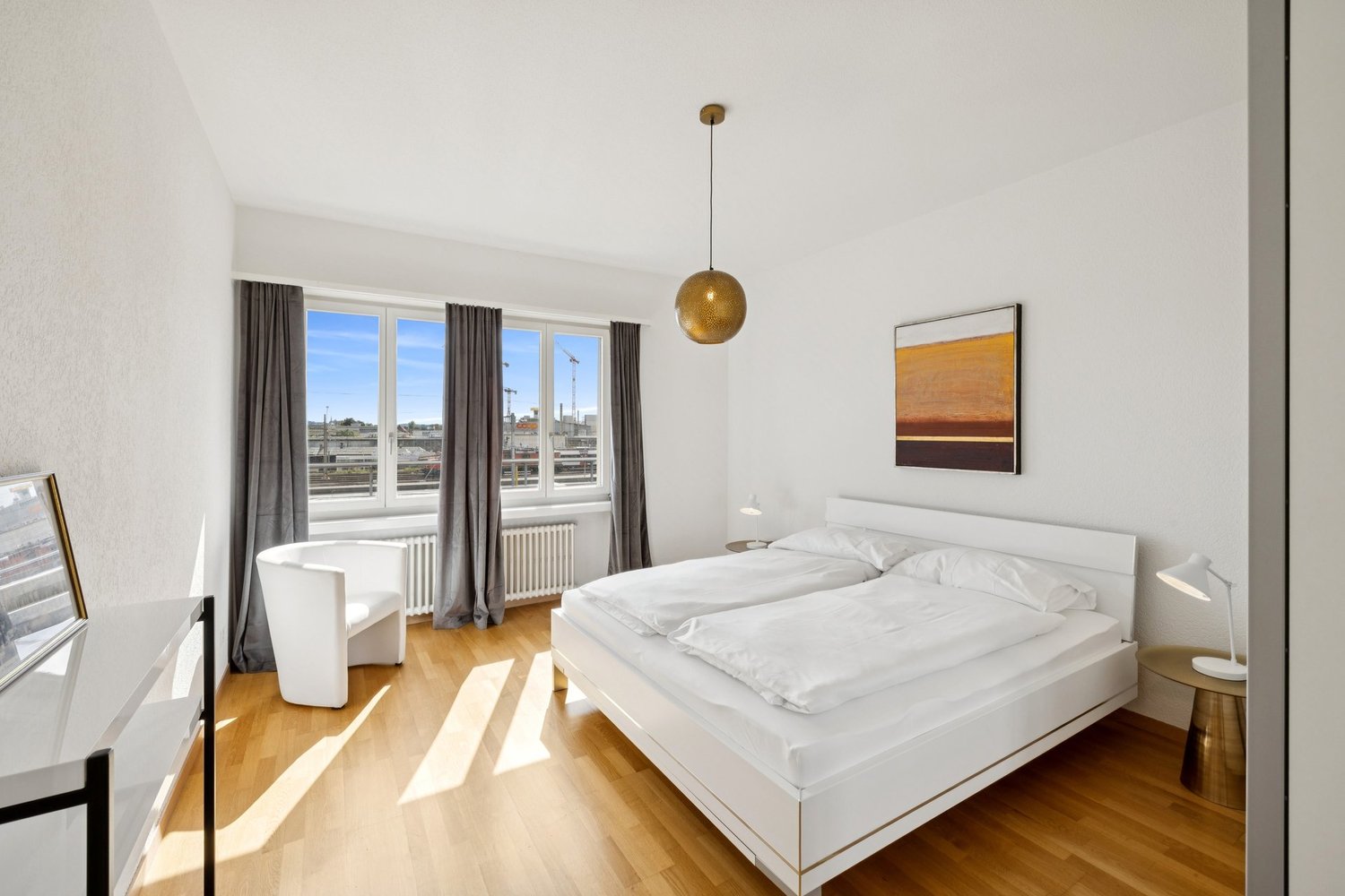 4 rooms furnished flat