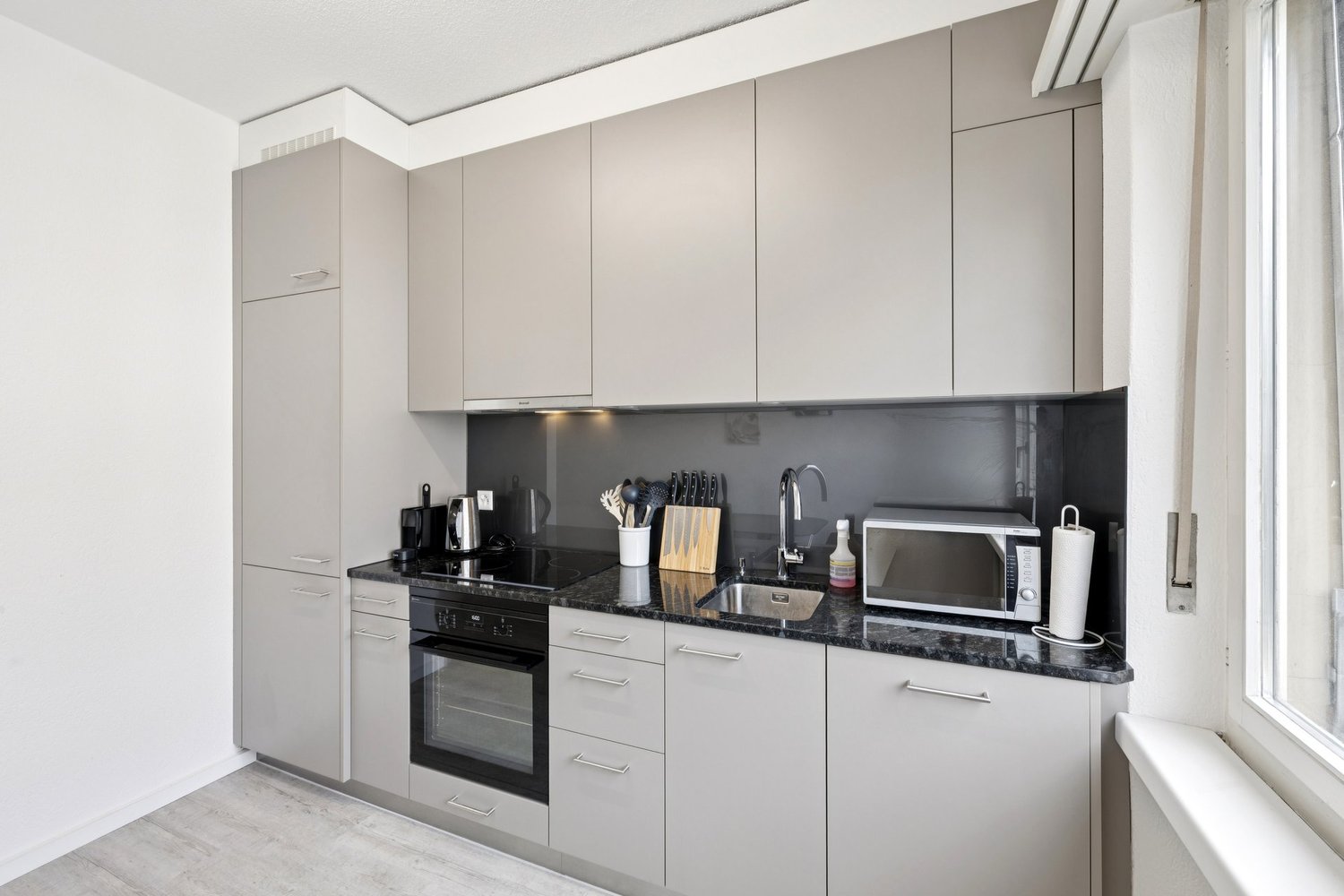 4 rooms furnished flat