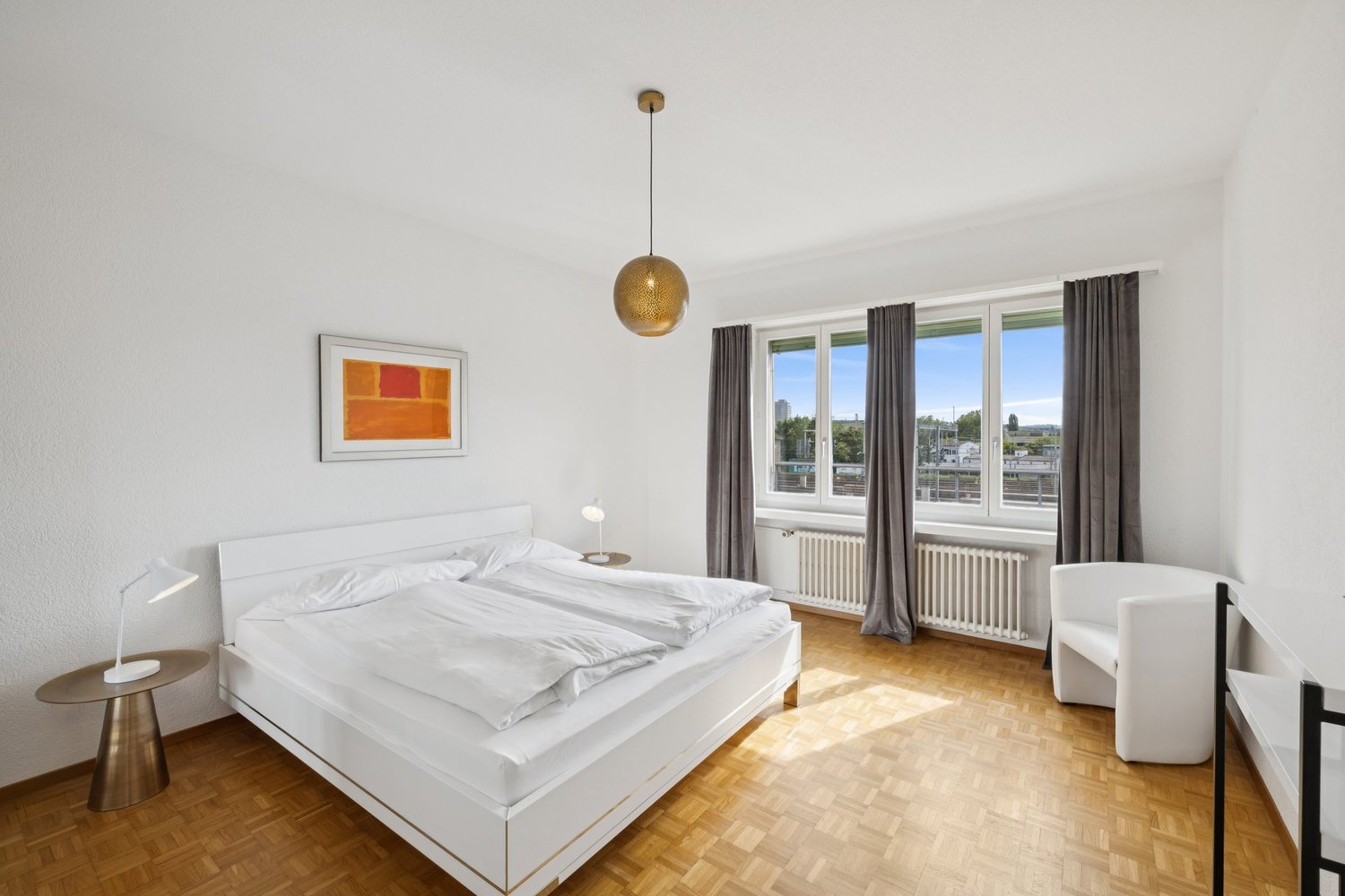 4 rooms furnished flat