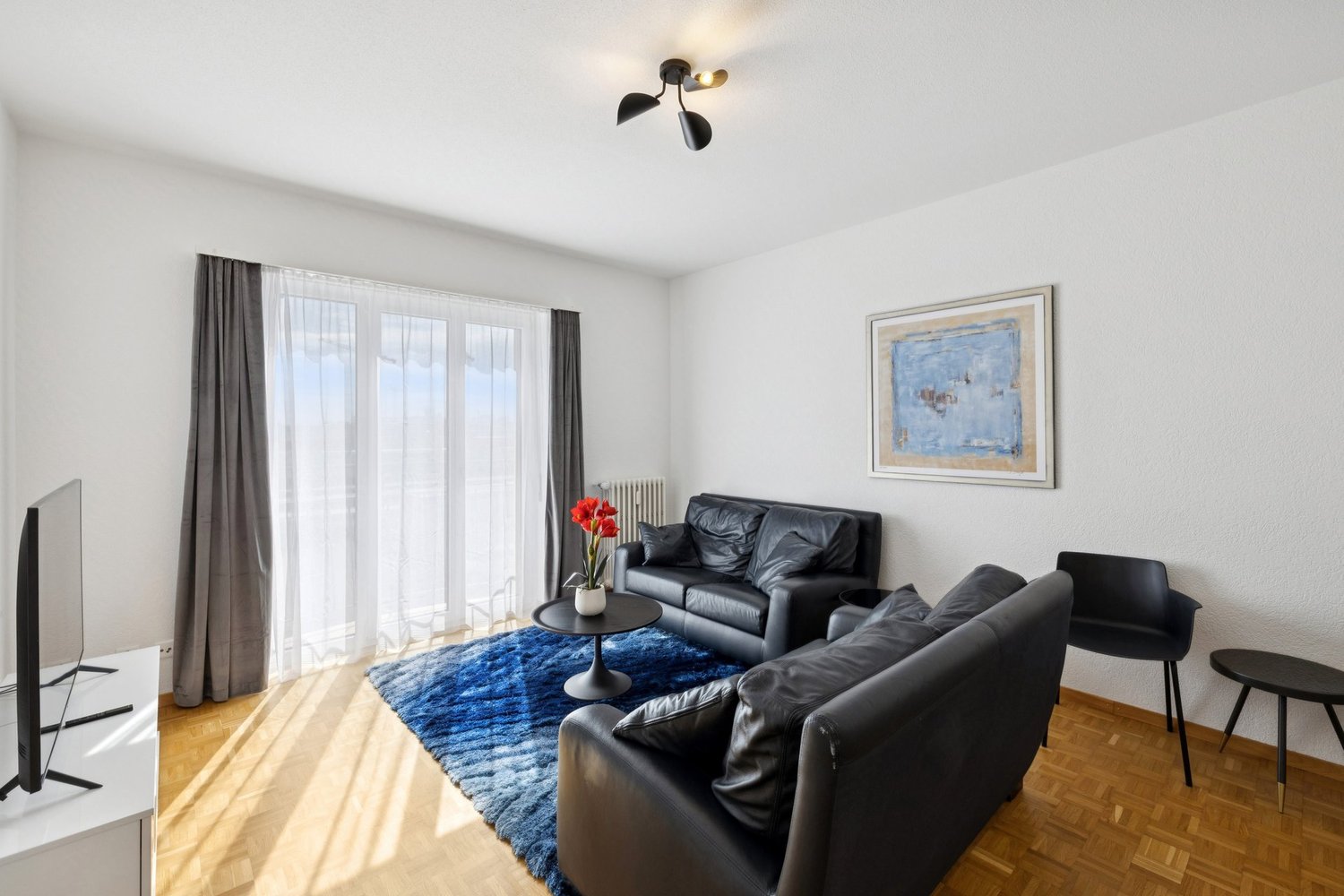 4 rooms furnished flat