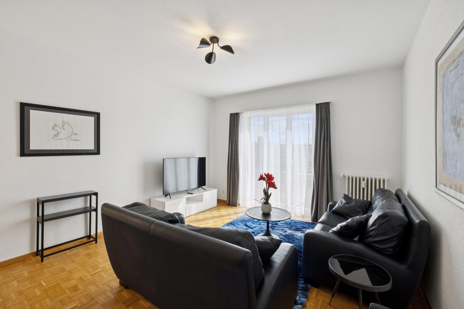 4 rooms furnished flat