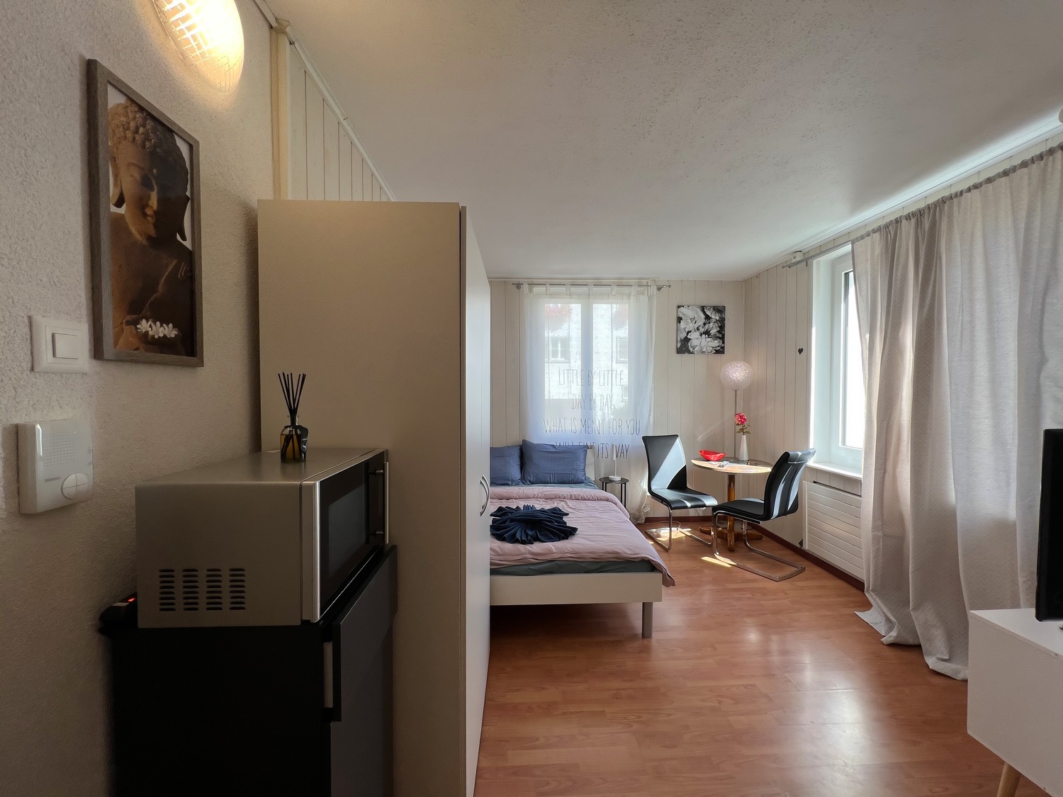 1-Zimmer-möblierte Wohnung
