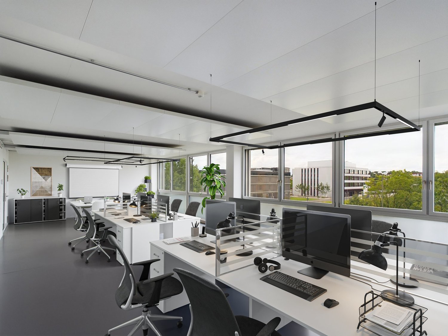 140m² office
