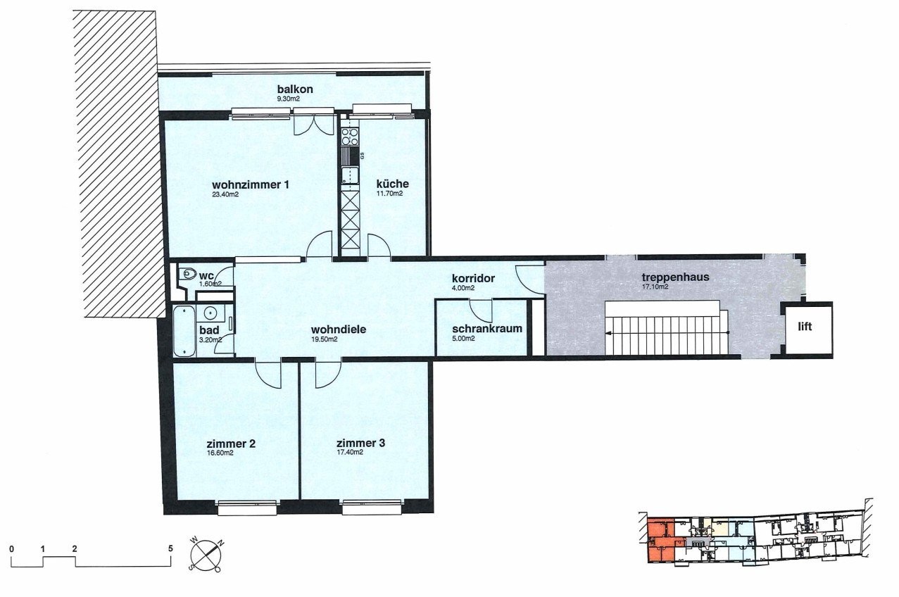 3 ½ rooms apartment