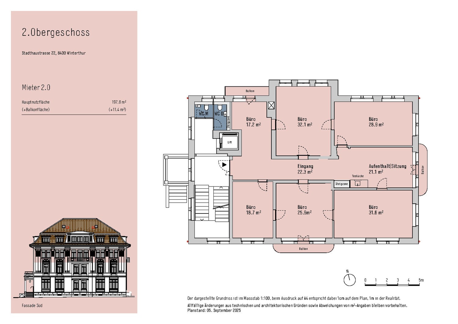 197m² office