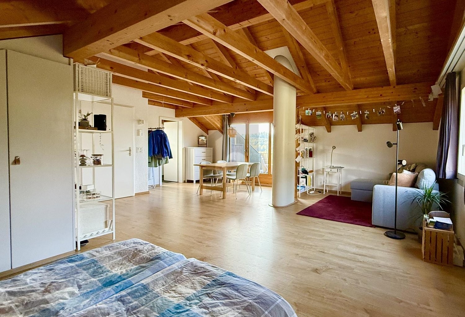 1 ½ rooms roof flat