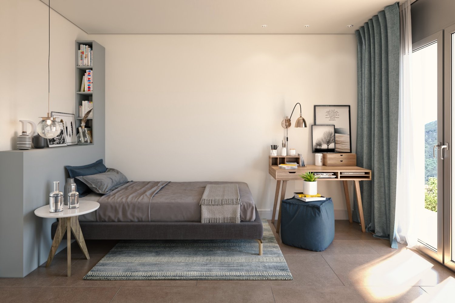 3 ½ rooms terrace flat