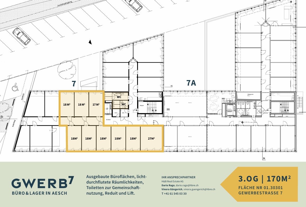 170m² ufficio