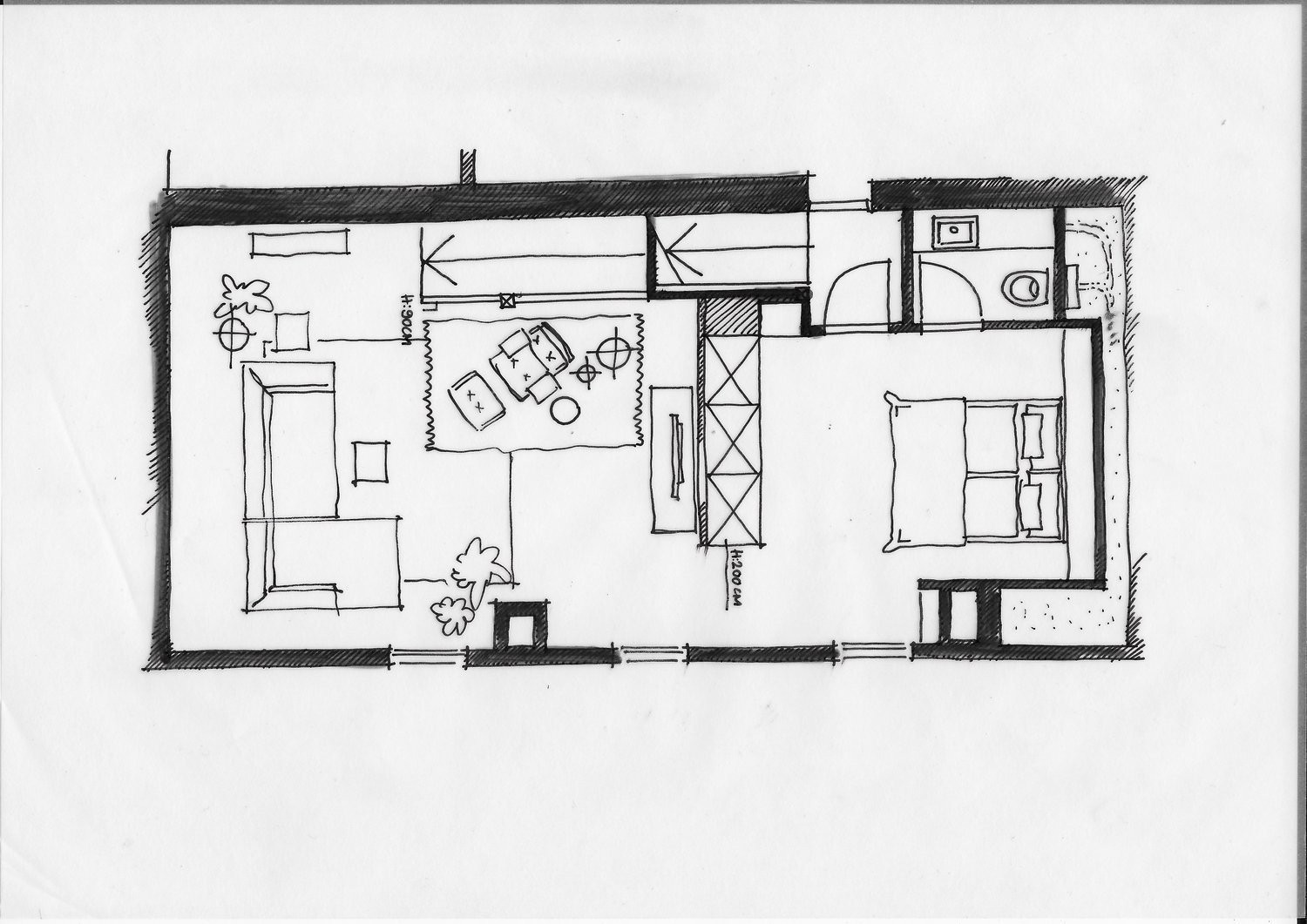 4 rooms apartment