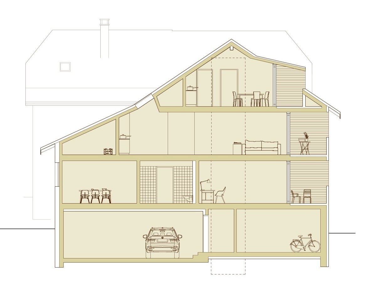 4 rooms apartment