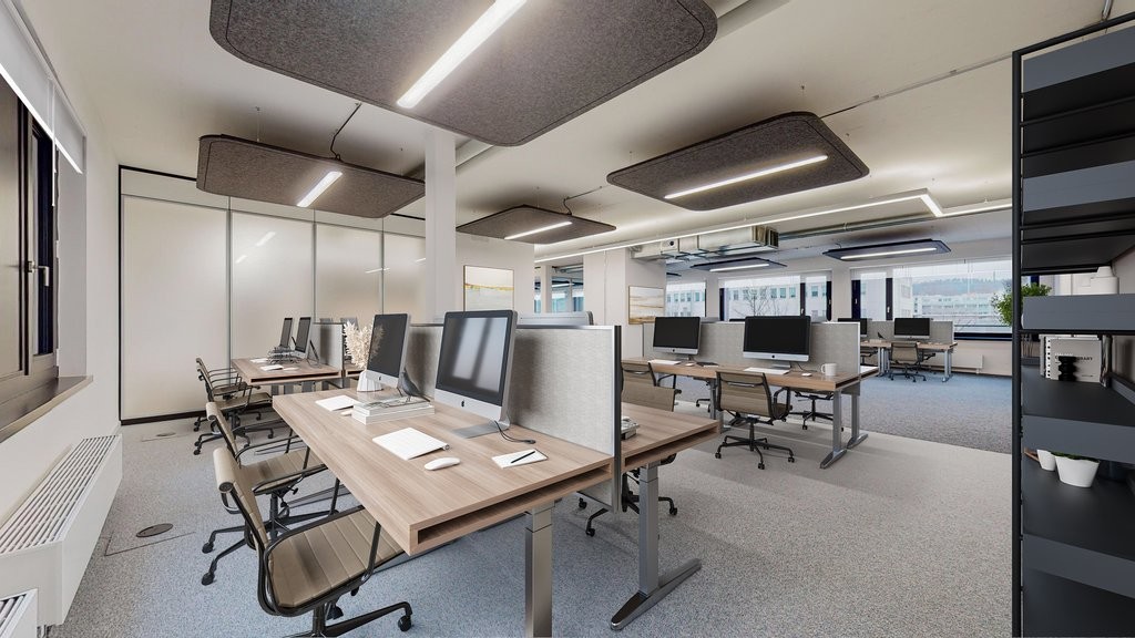 382m² office