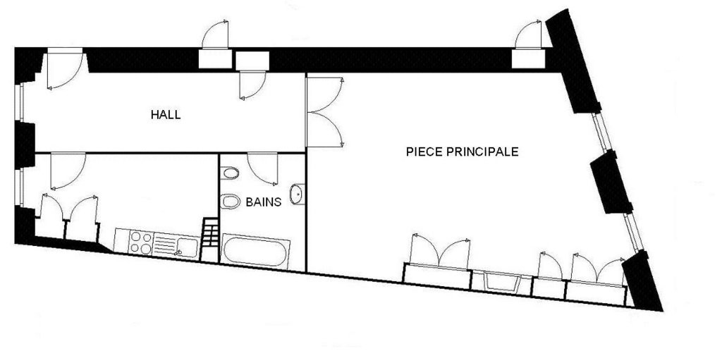 2 ½ rooms apartment
