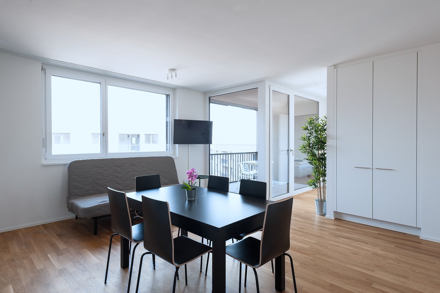 2 ½ rooms furnished flat