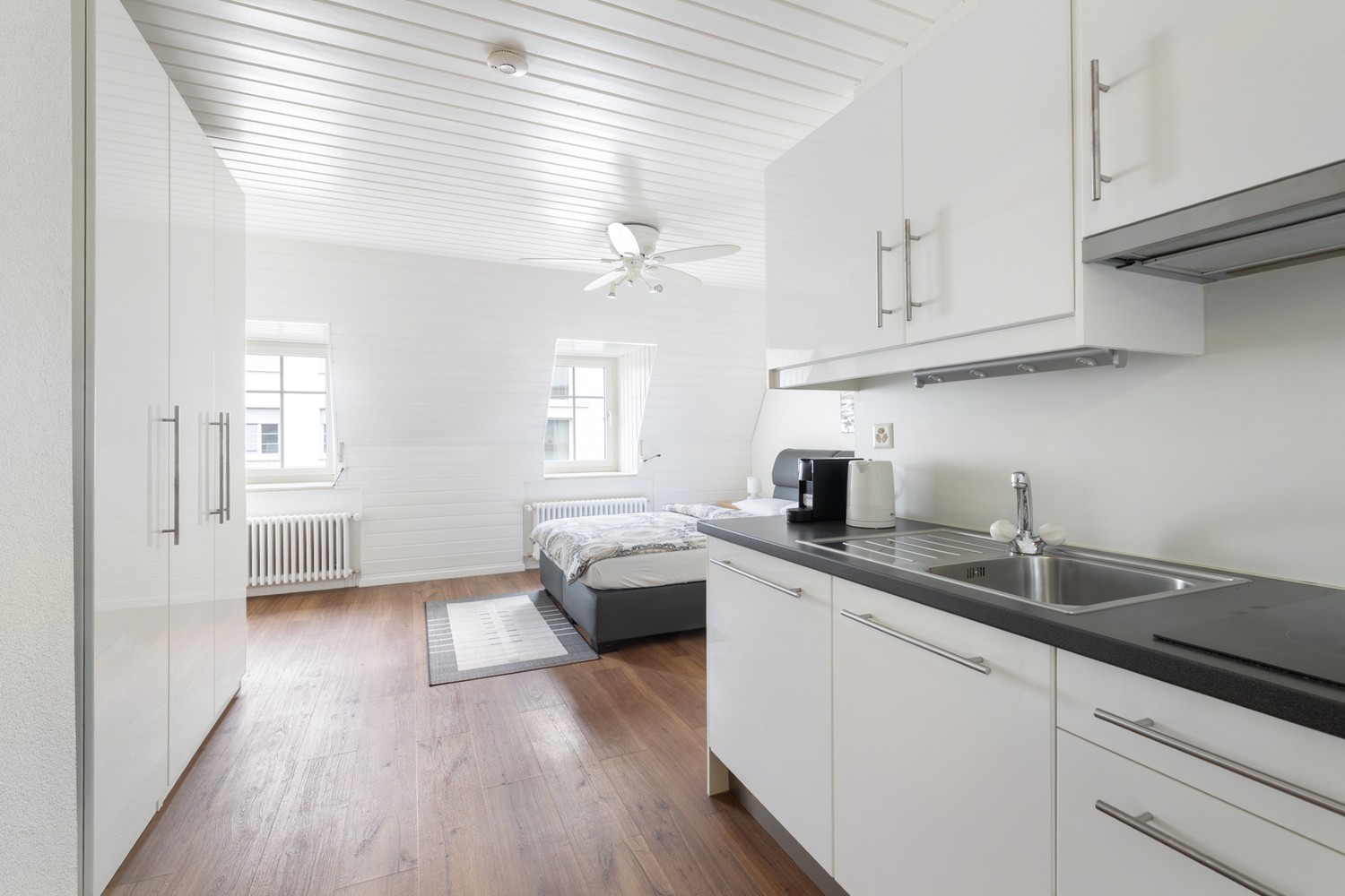 1-Zimmer-möblierte Wohnung