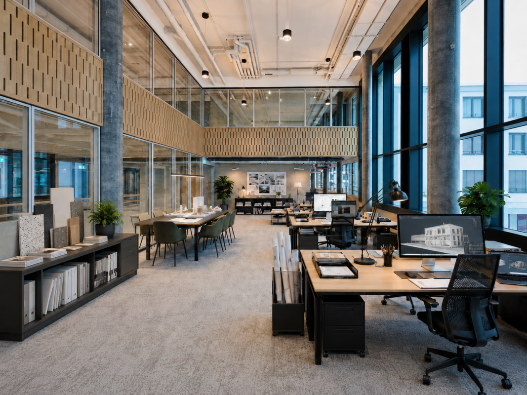188m² office