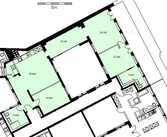 3 ½ rooms apartment
