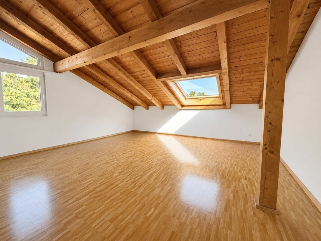3 rooms roof flat