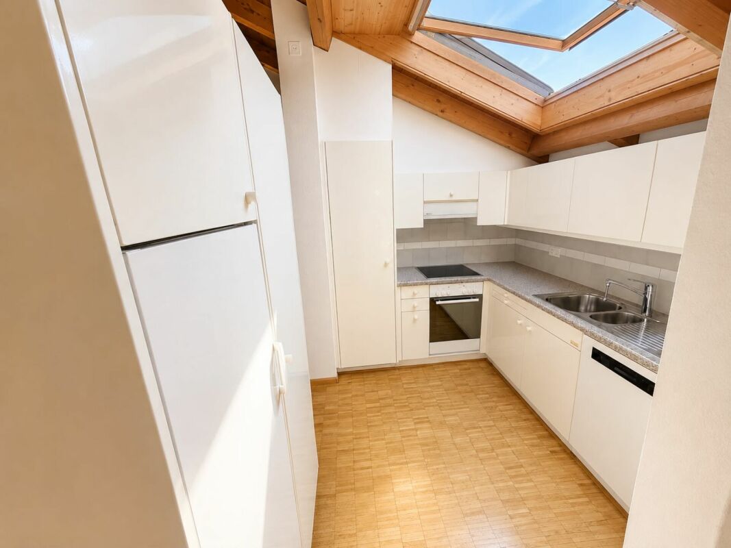 3 rooms roof flat