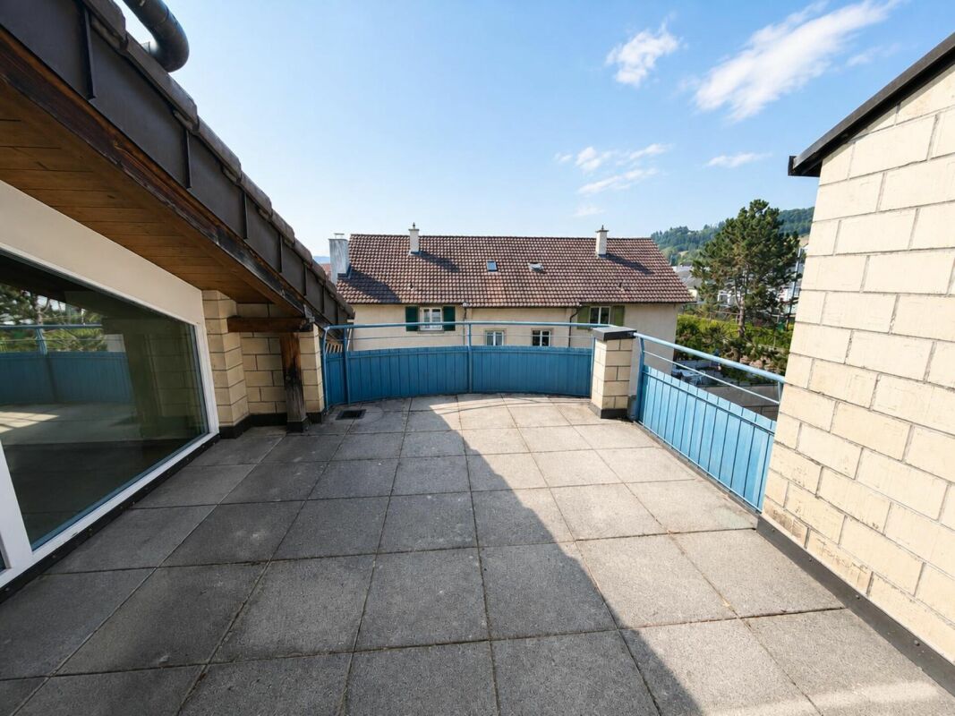 3 rooms roof flat