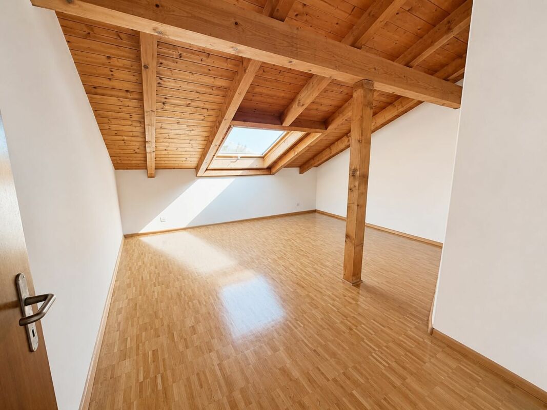 3 rooms roof flat