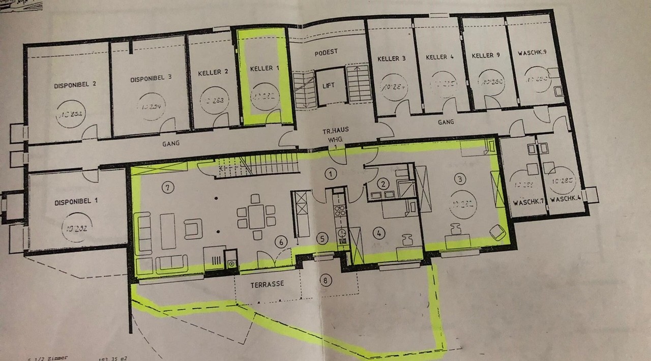 3 ½ rooms apartment