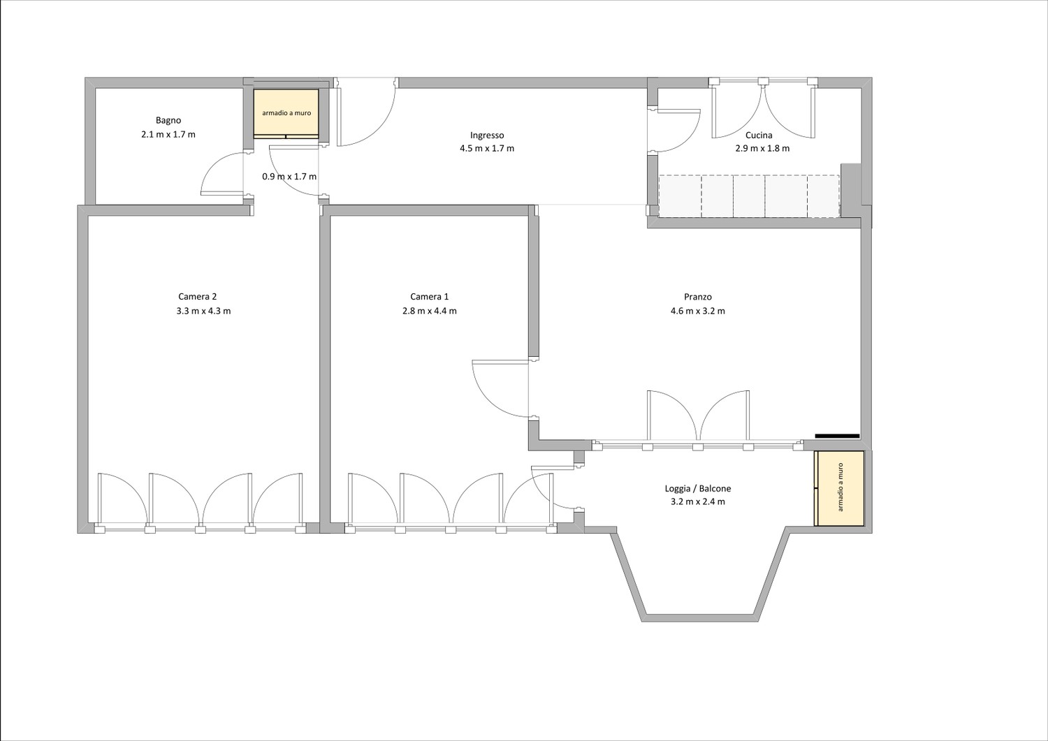 3 ½ Zimmer Wohnung