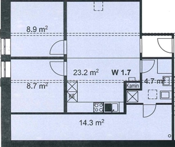 Appartamento di 2 ½ locali
