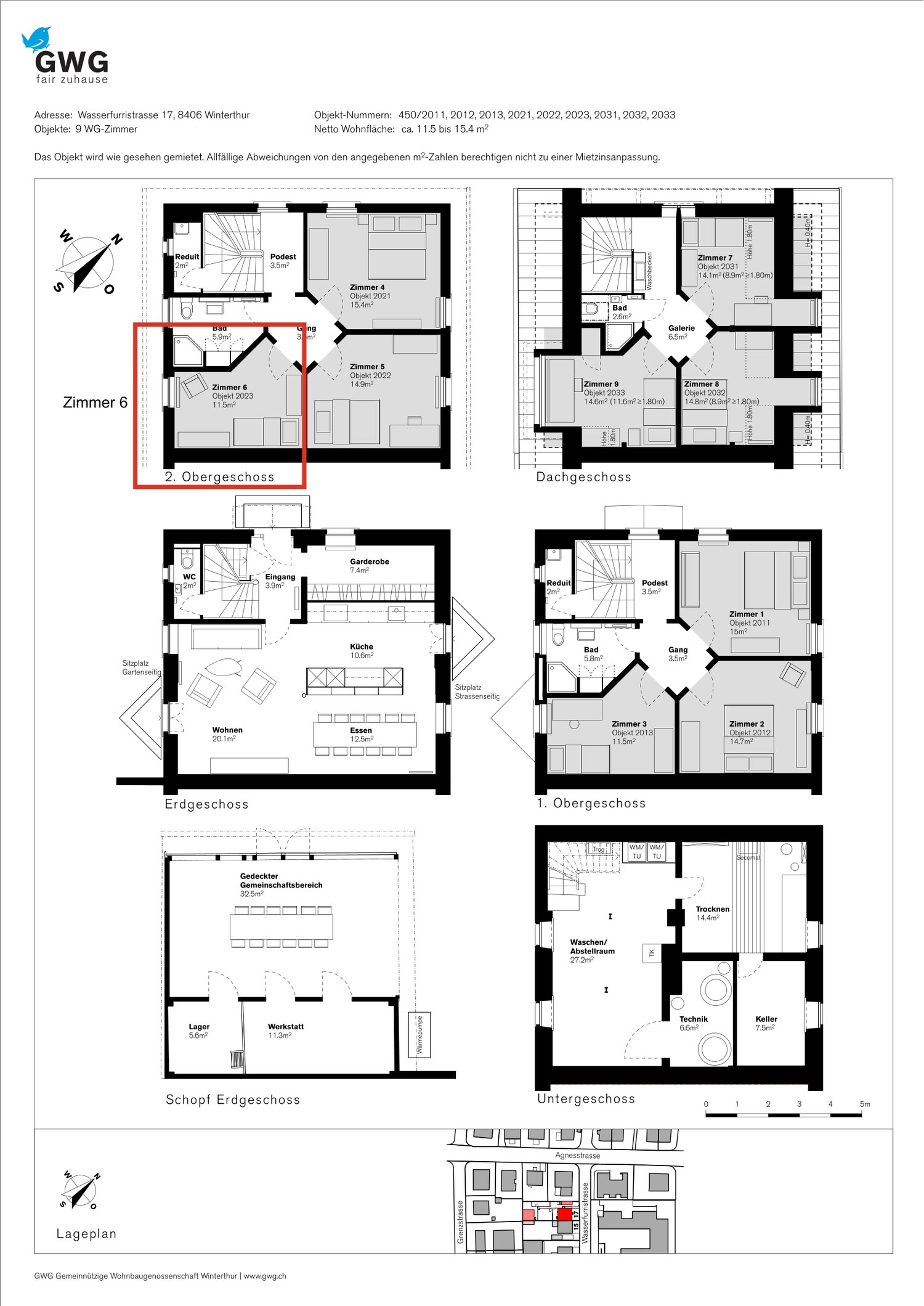 Room in a shared flat