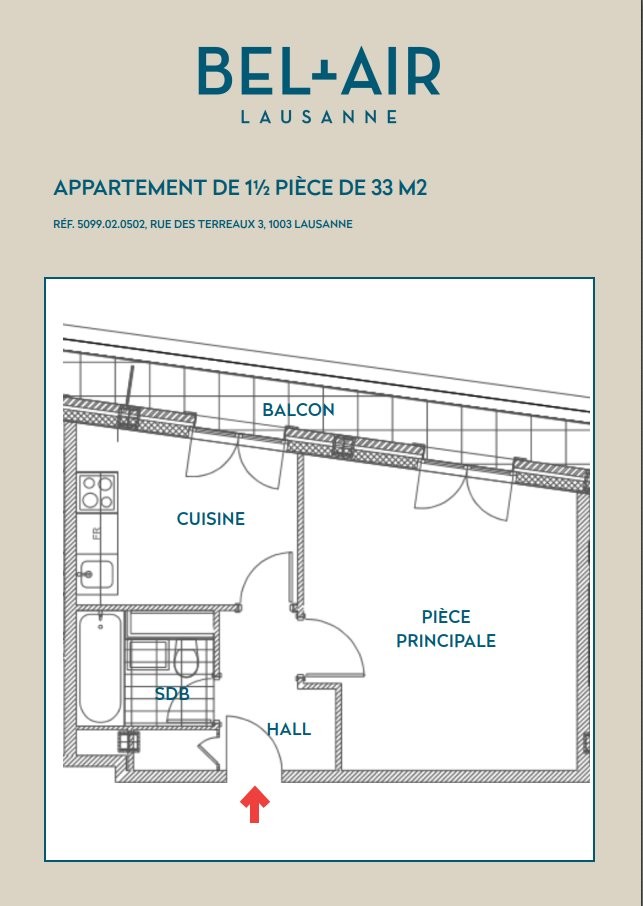 1 ½ Zimmer Wohnung