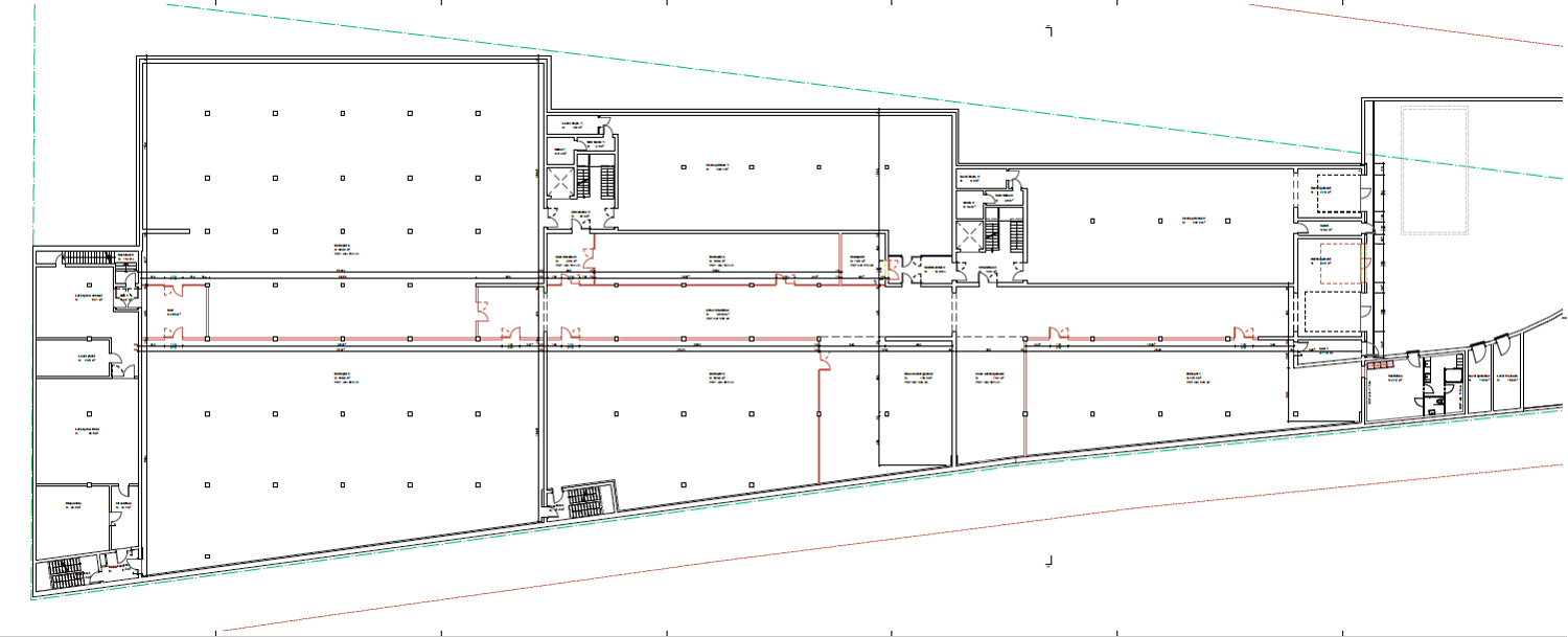 2000m² industrial object