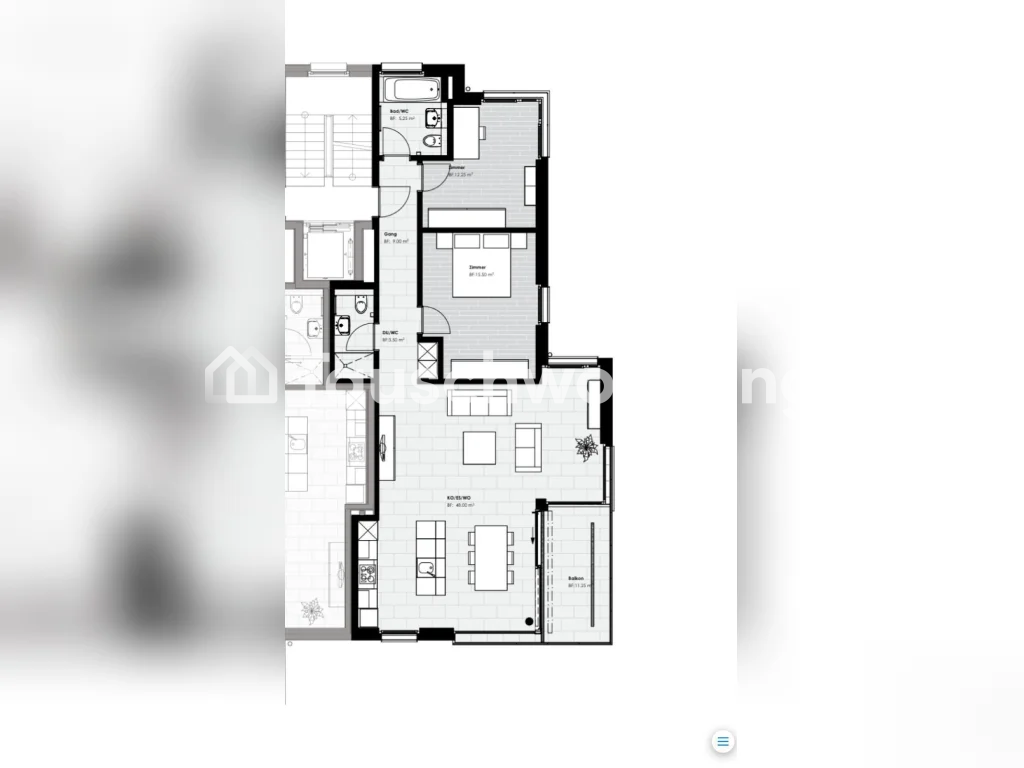 Appartamento di 3 ½ locali