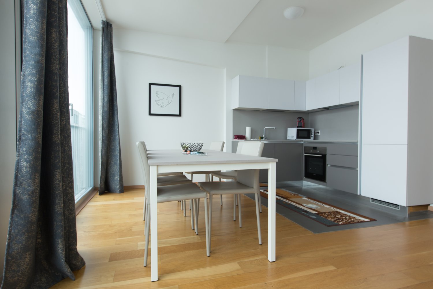3 ½ rooms furnished flat