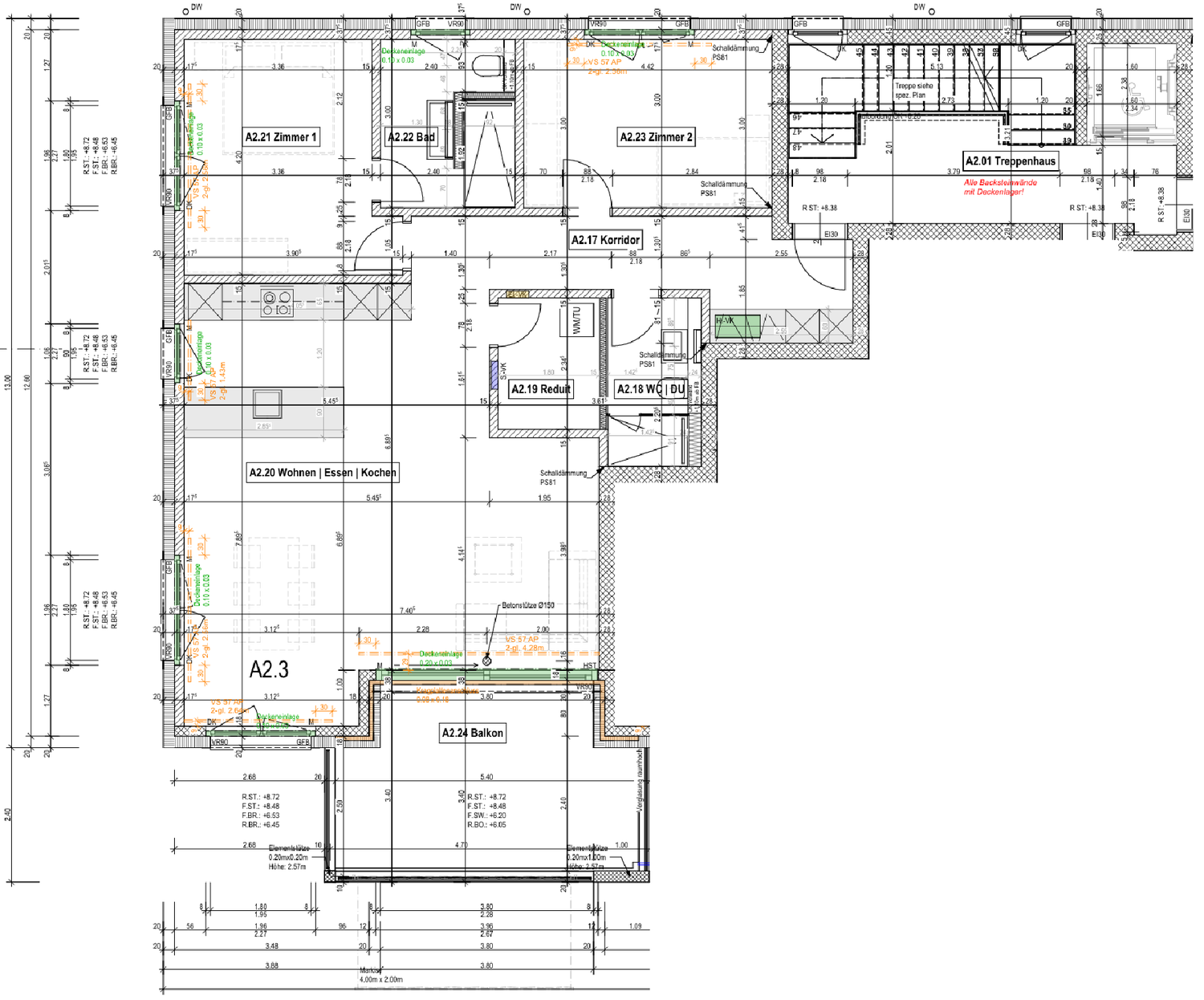 Appartement de 3 ½ pièces