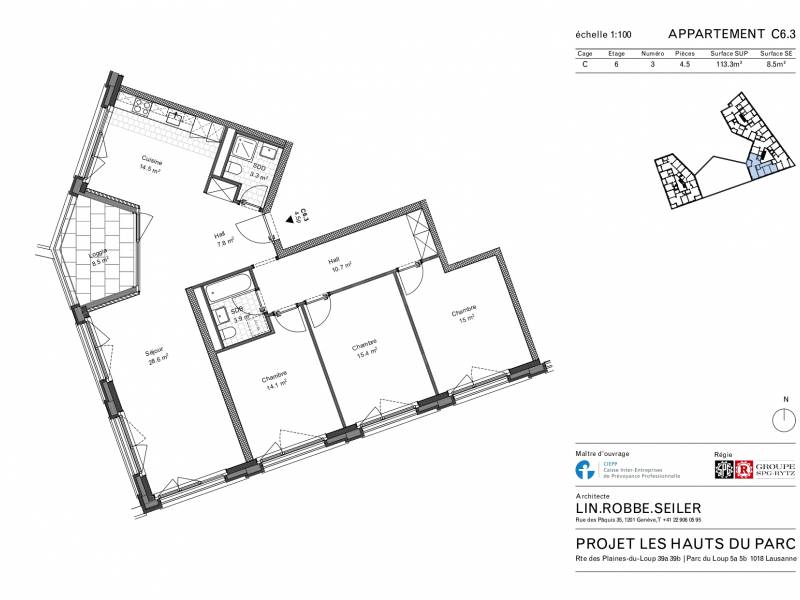 4 ½ Zimmer-Wohnung