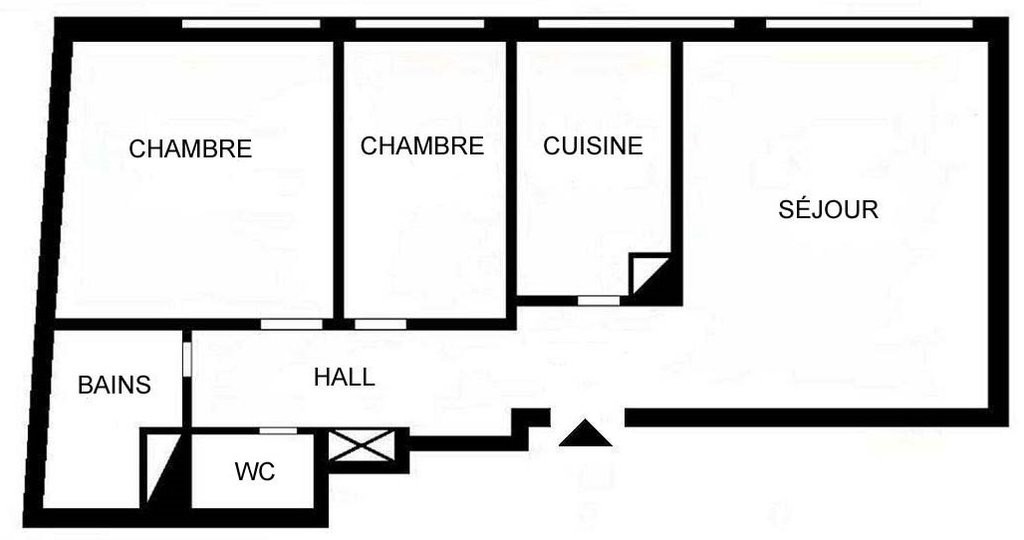 4 rooms apartment
