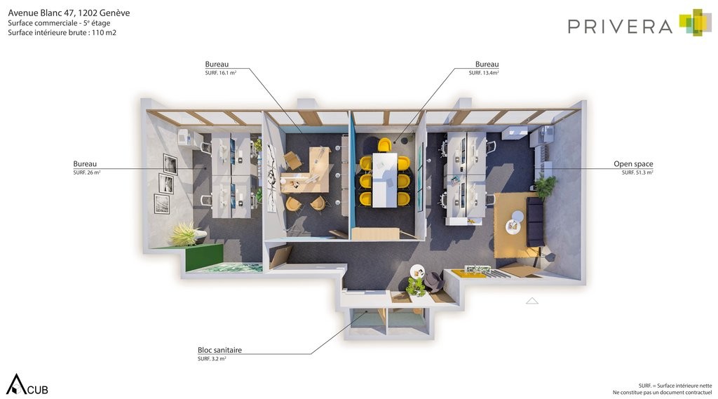 118m² office