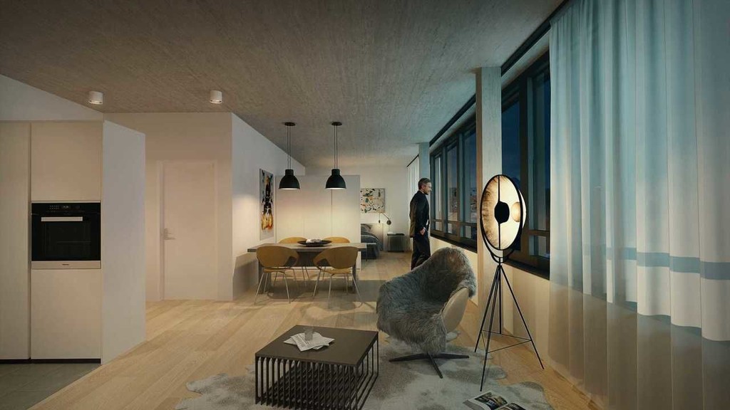 1 ½ rooms apartment