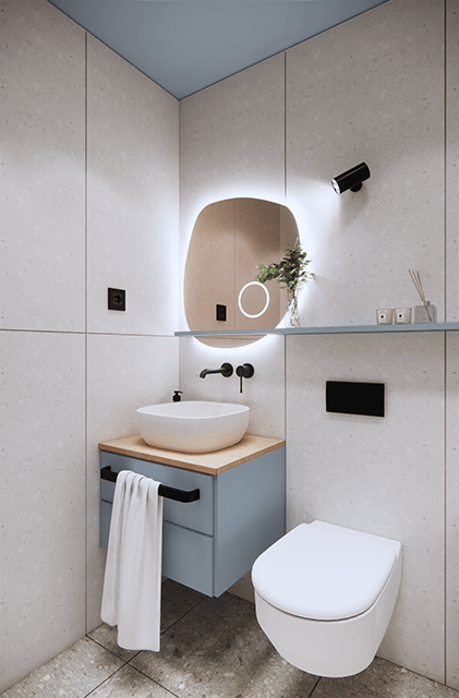 1 ½ pièces appartement meublé