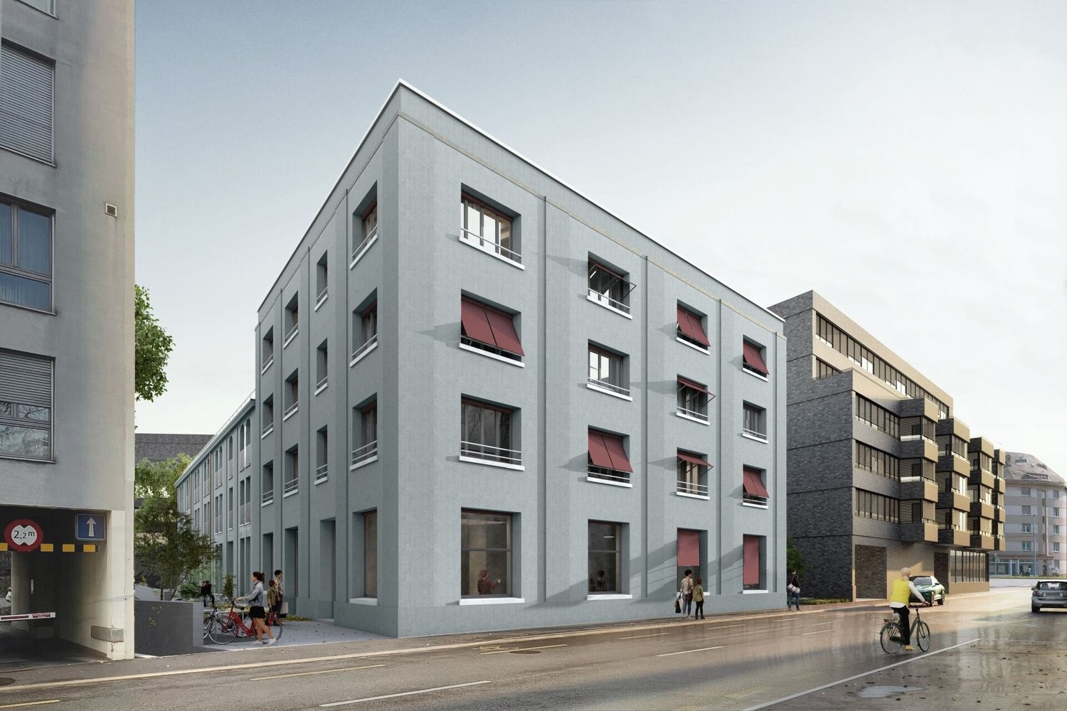 366m² office