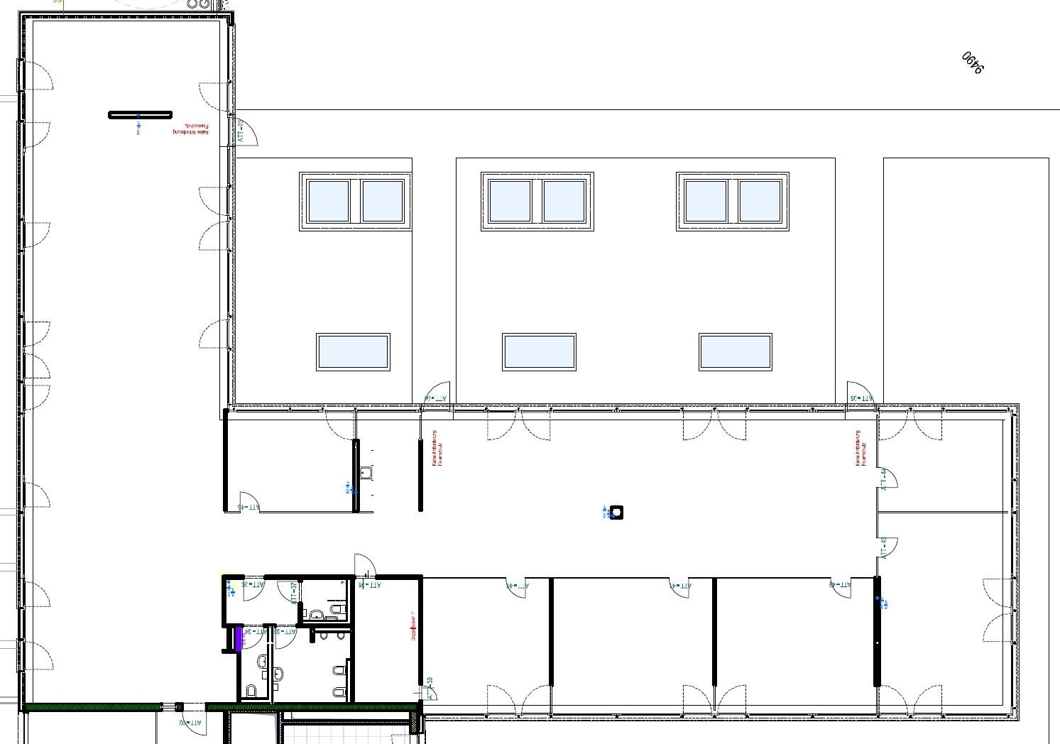 230m² office