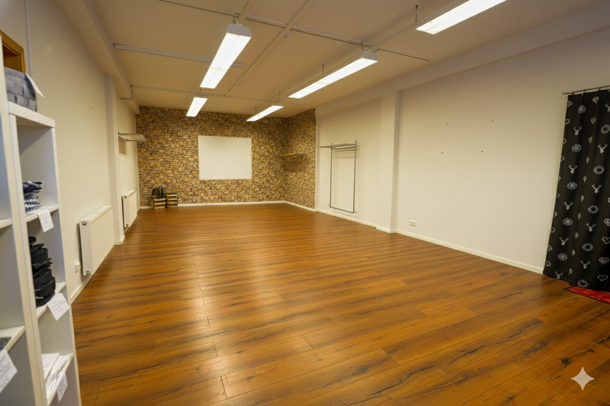 100m² commercial