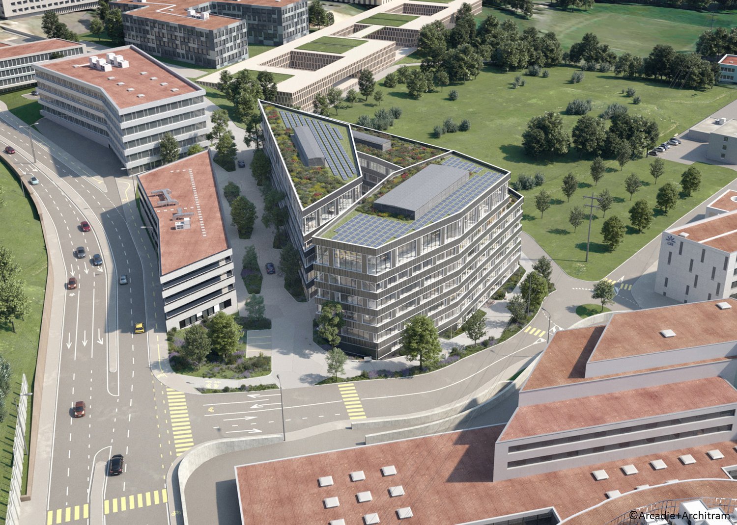 850m² Büro