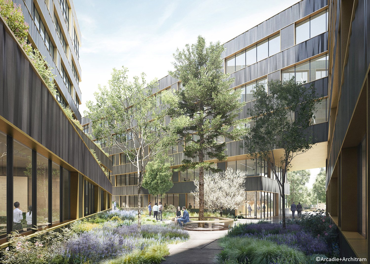 850m² Büro