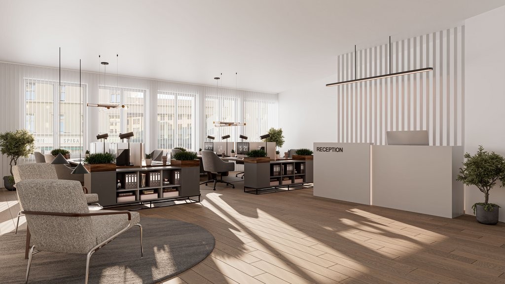 64m² office