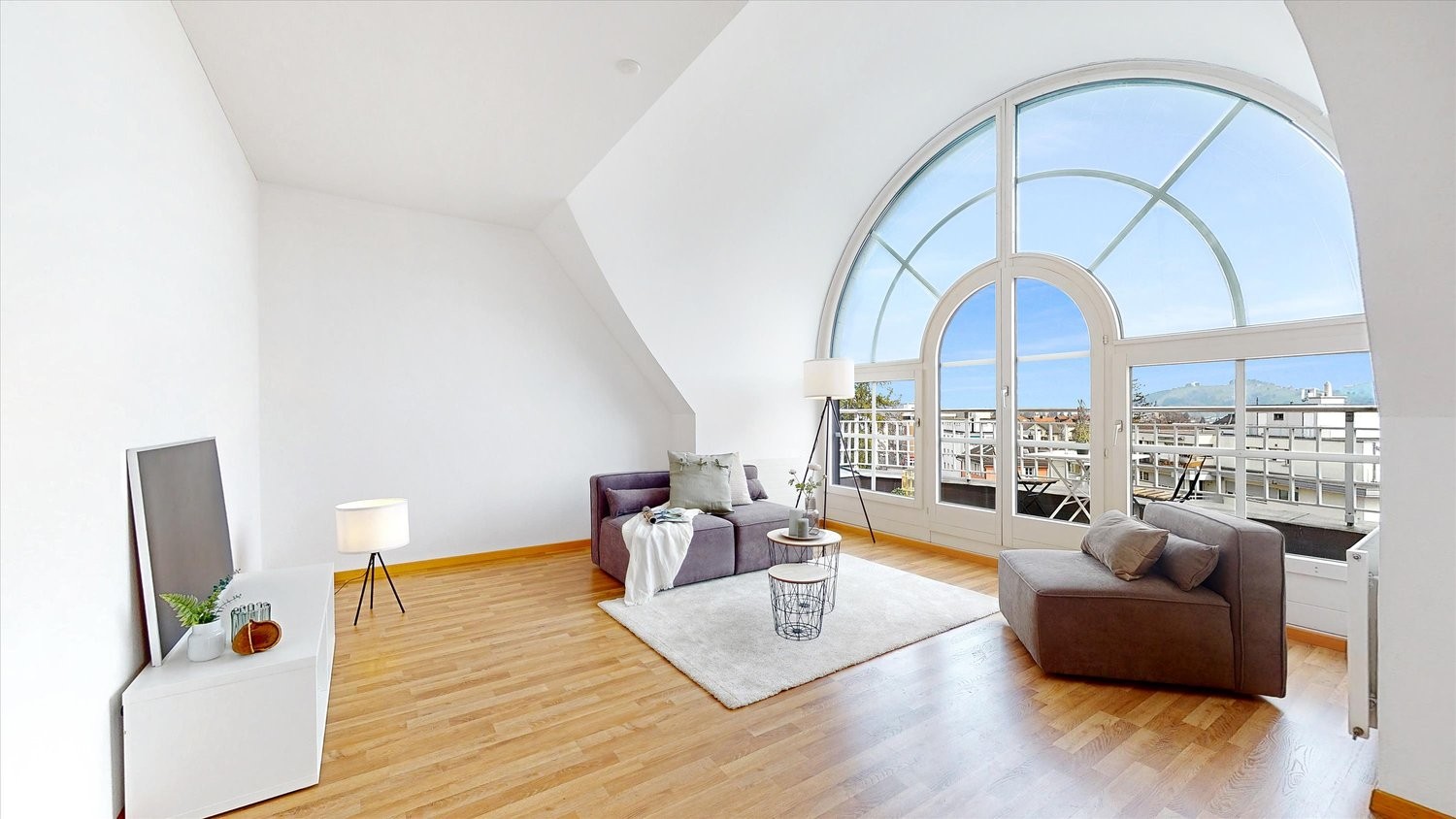 2 ½ rooms roof flat