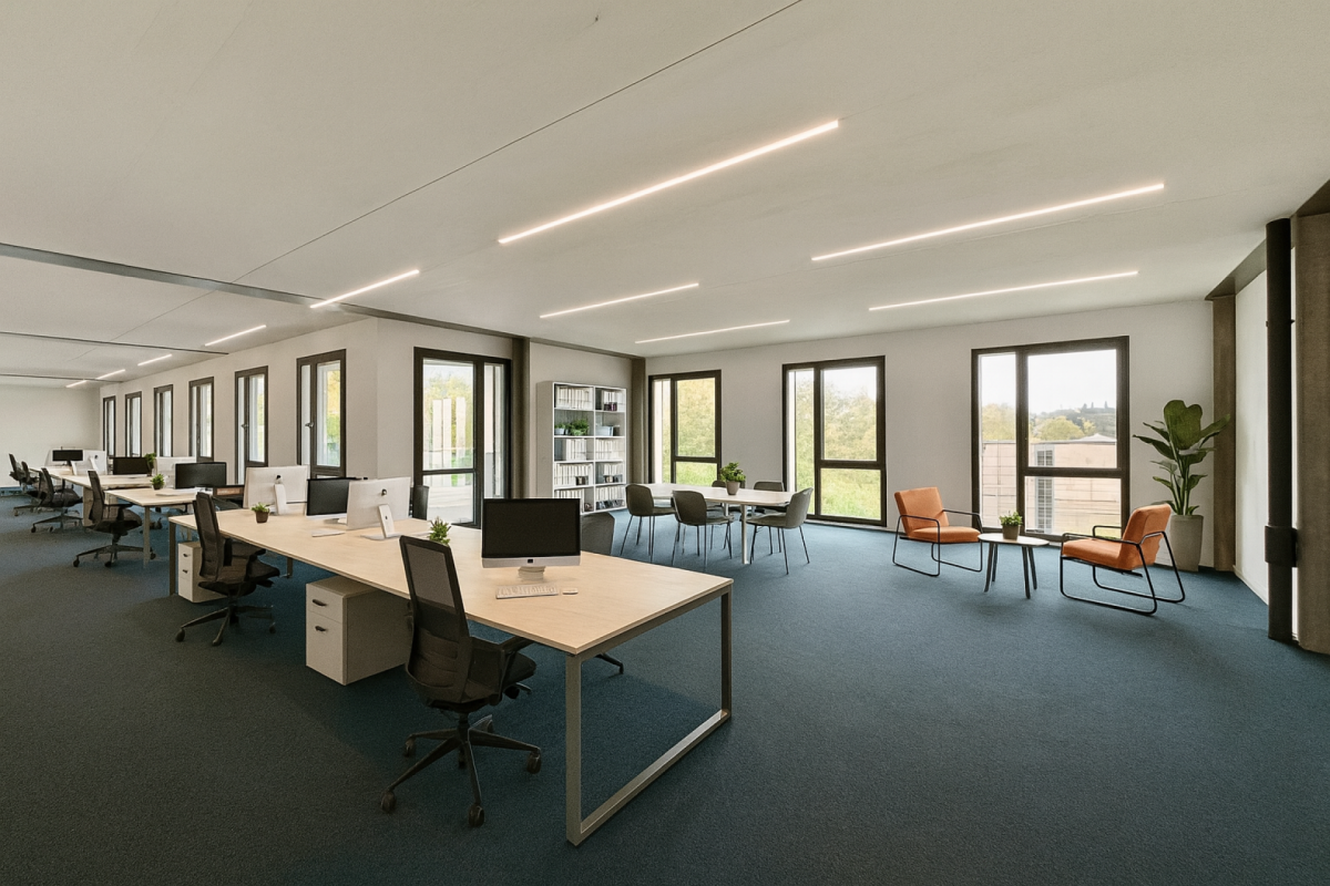 222m² office