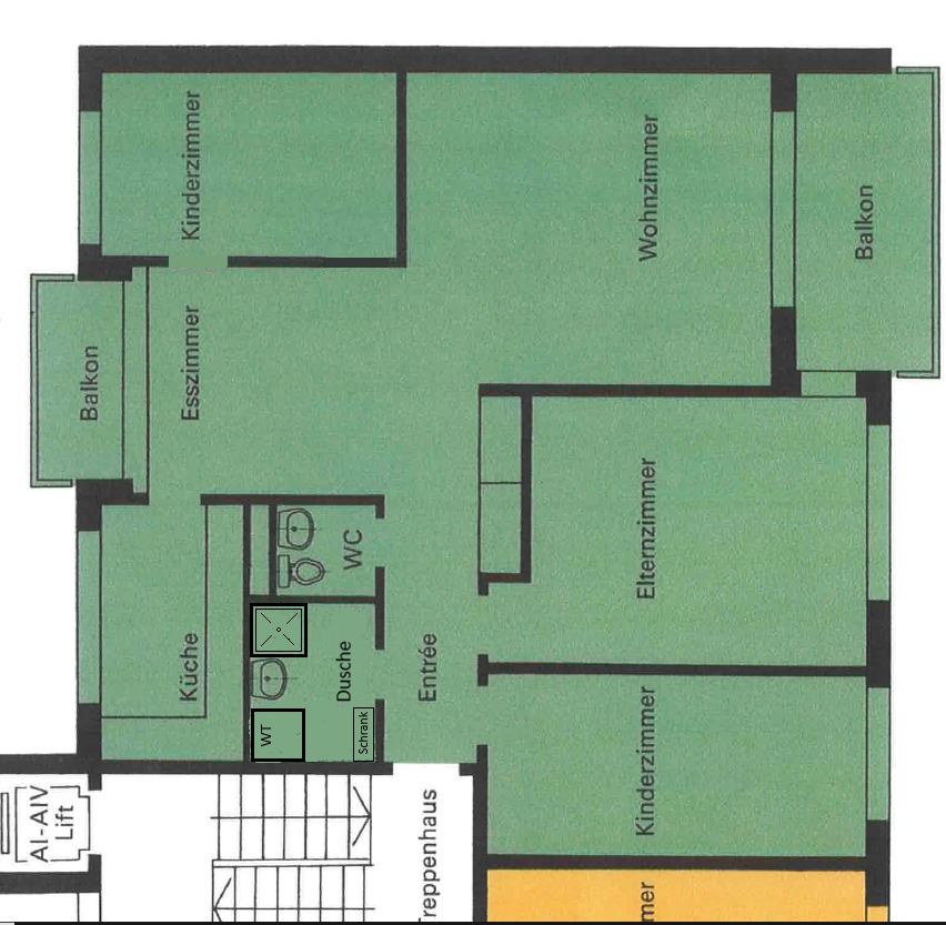 4 ½ rooms apartment